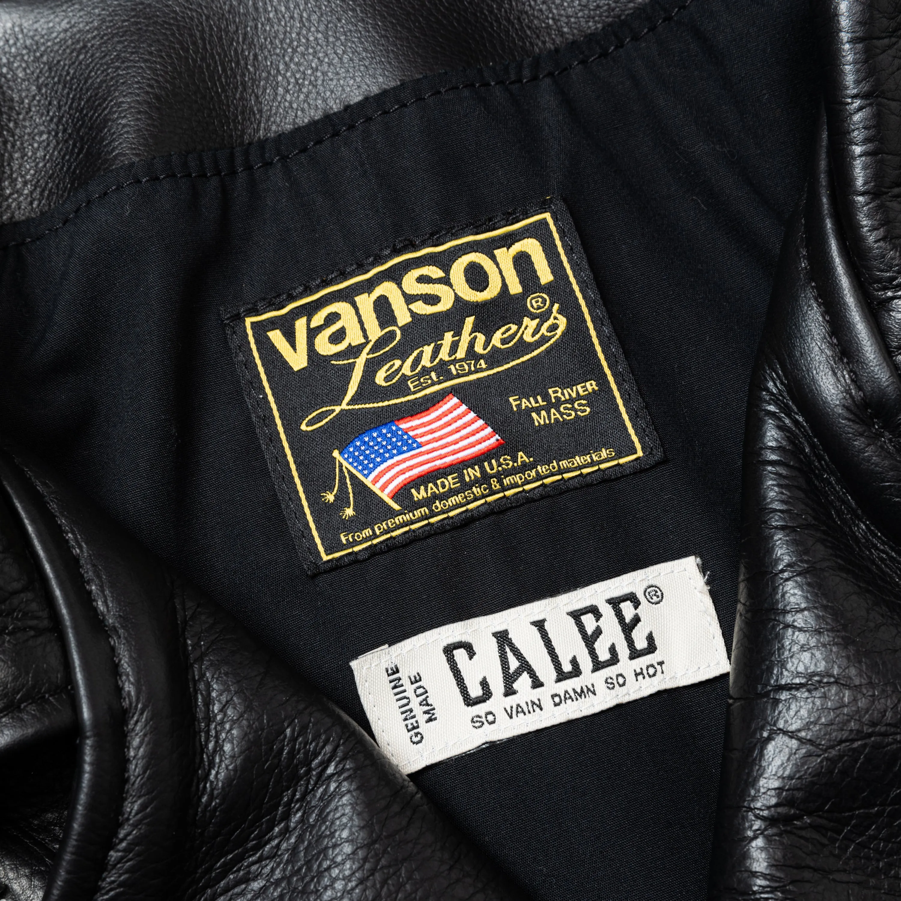 × VANSON LEATHER®︎ OVER SIZE DOUBLE RAIDERS JACKET
