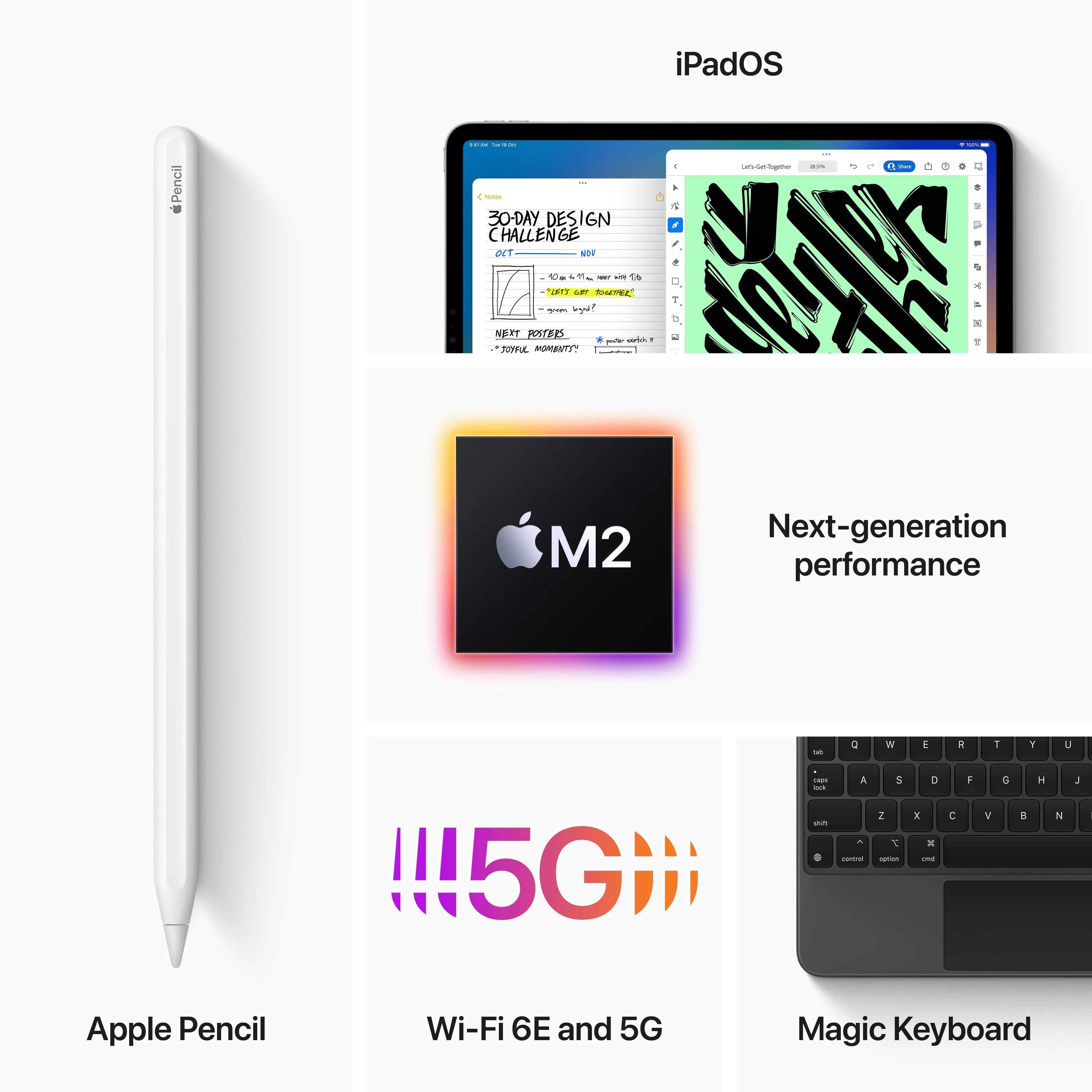 2022 11-inch iPad Pro Wi-Fi   Cellular 128GB - Silver (4th generation)