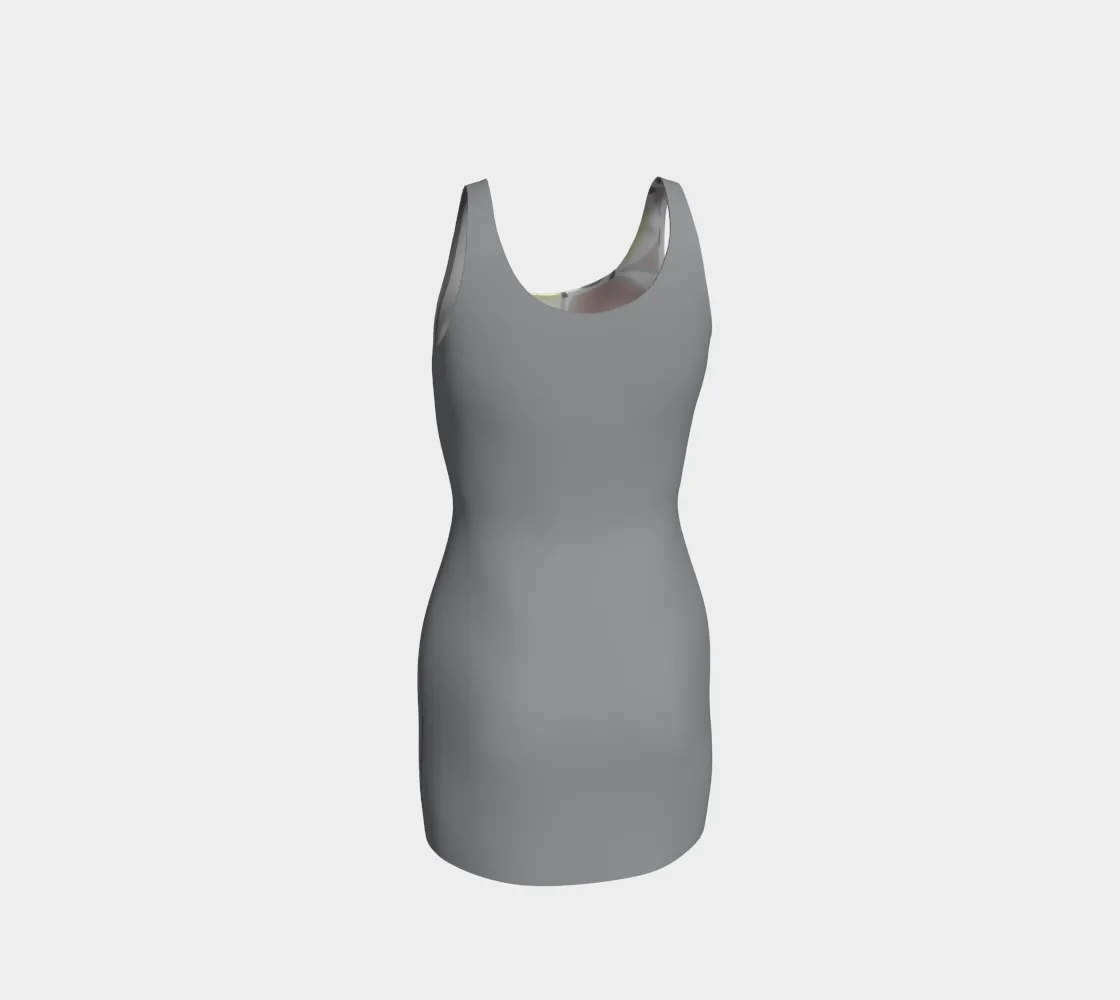 Abstract Bodycon Dress