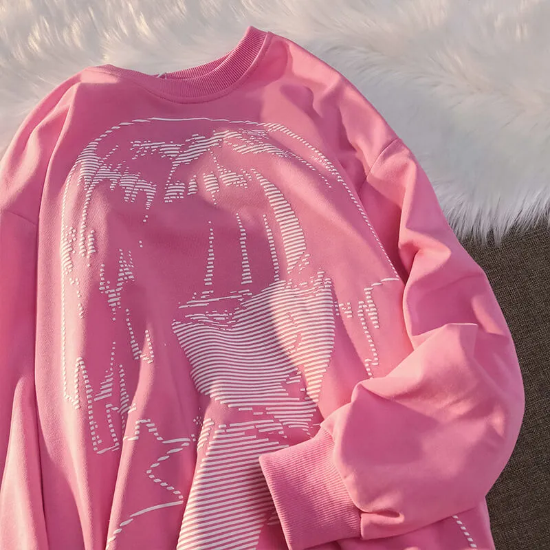 Animecore Aesthetic EGirl Long Sleeve Shirt