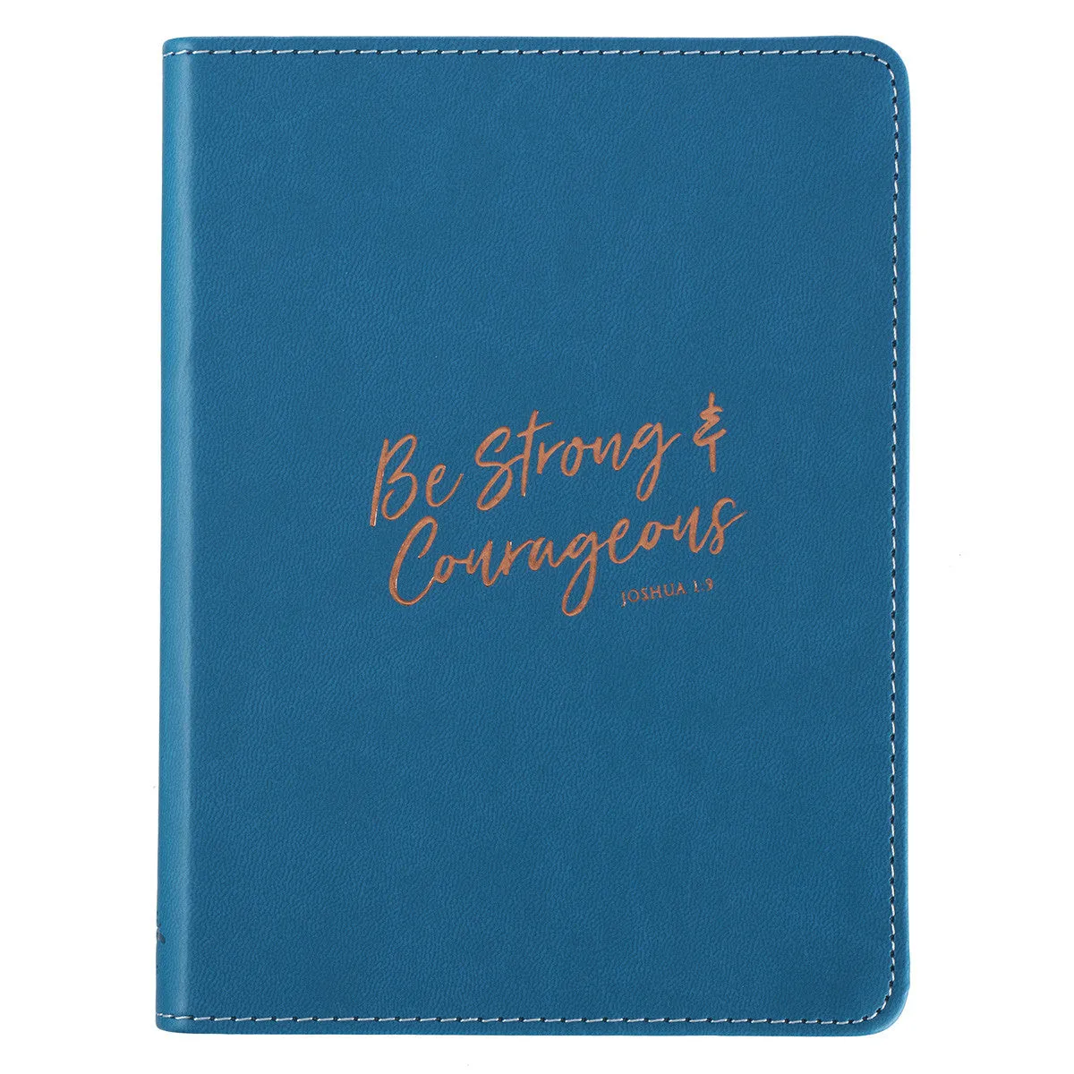 Be Strong & Courageous Handy-sized LuxLeather Journal - Joshua 1:9