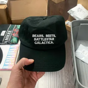 Bears, Beats, BSG - Classic Dad Hat Black