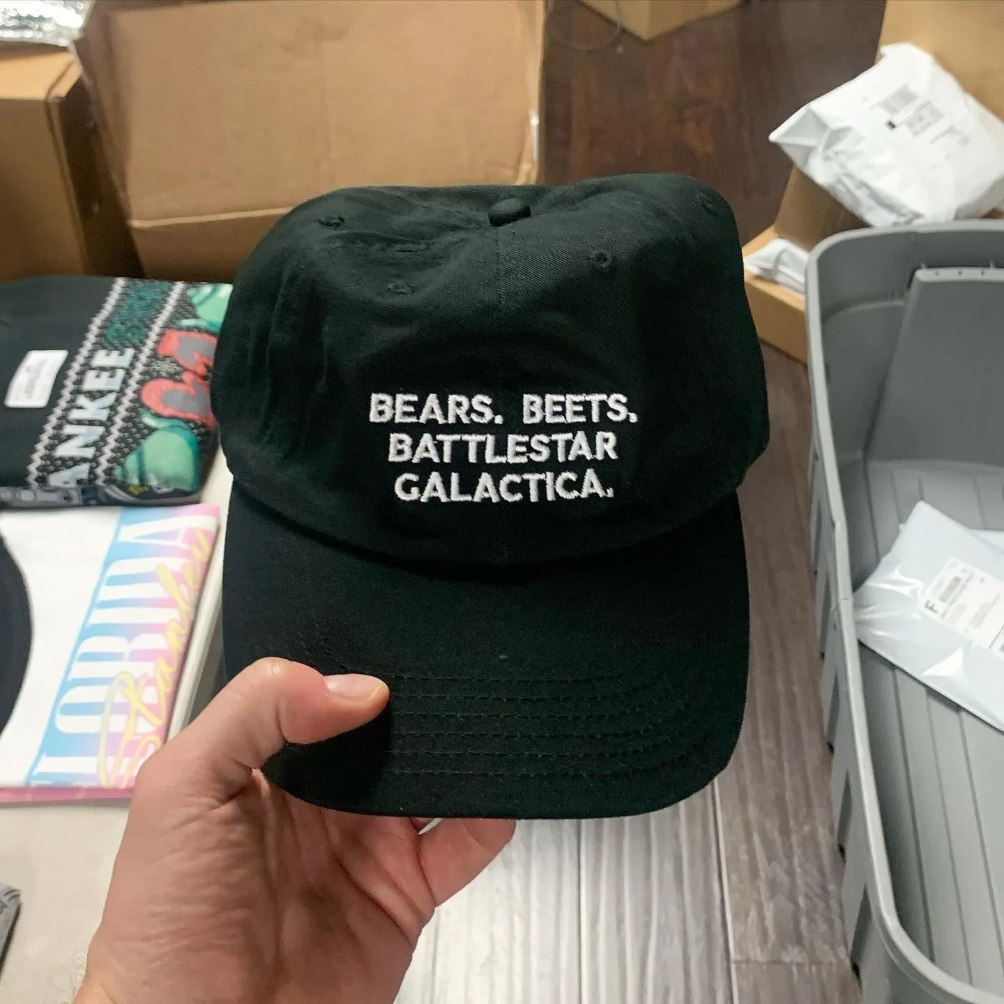Bears, Beats, BSG - Classic Dad Hat Black