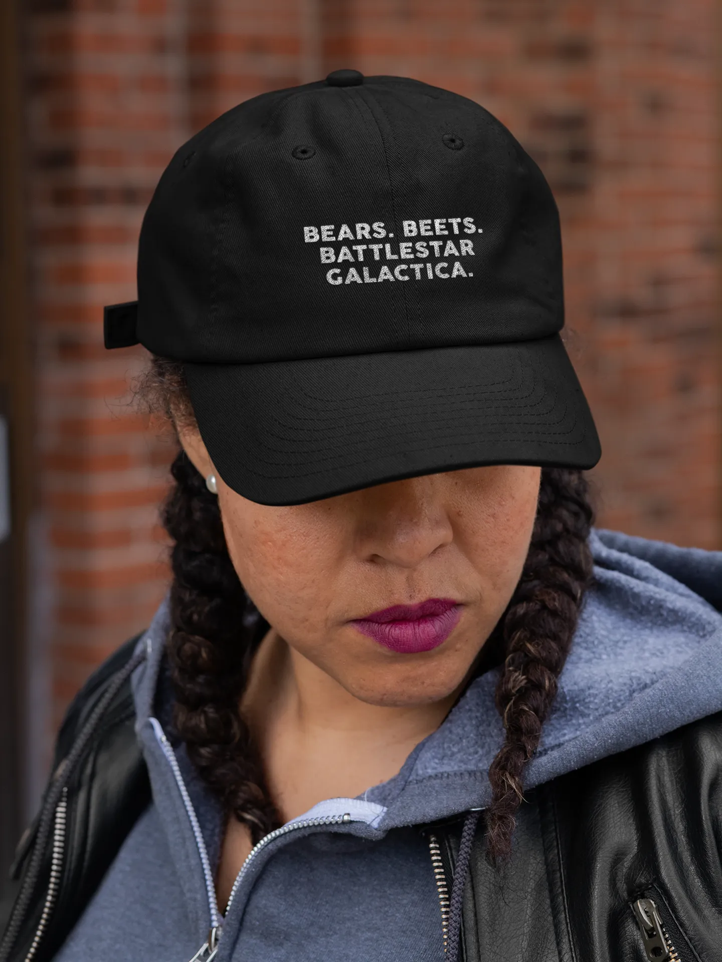Bears, Beats, BSG - Classic Dad Hat Black