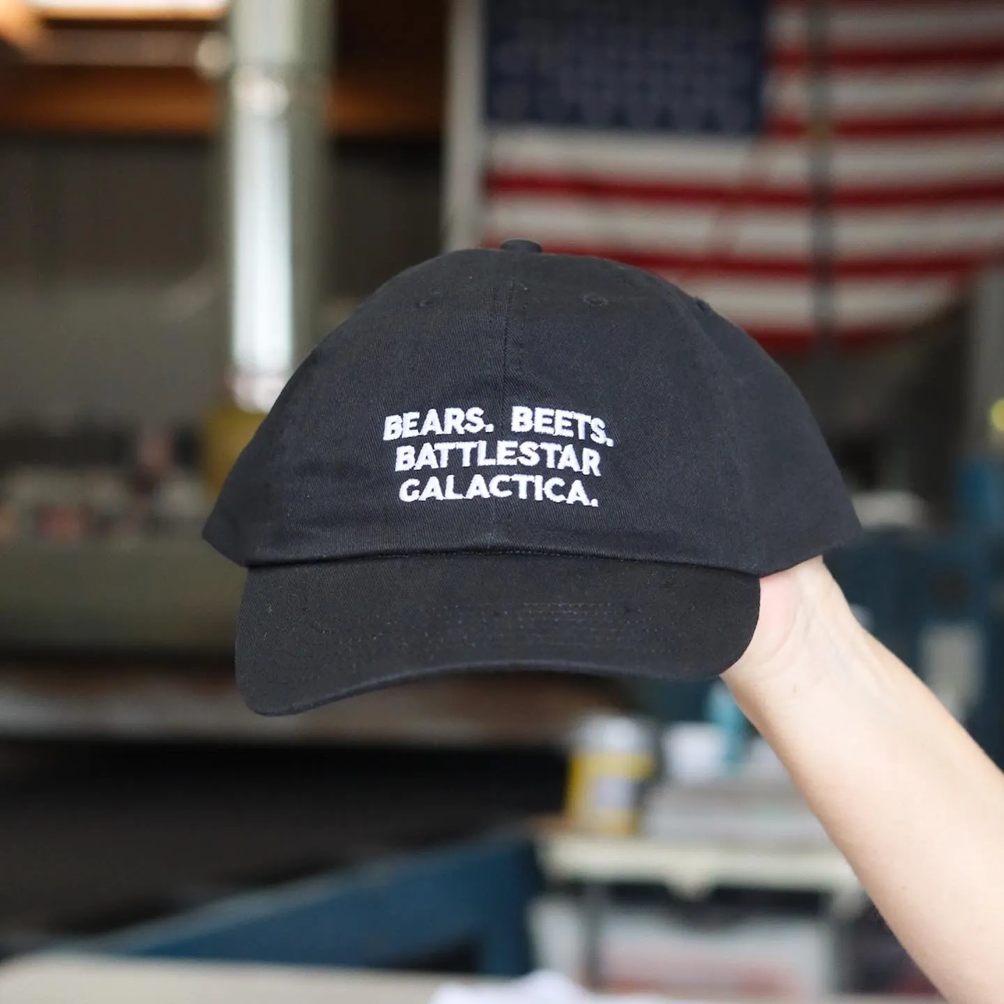 Bears, Beats, BSG - Classic Dad Hat Black