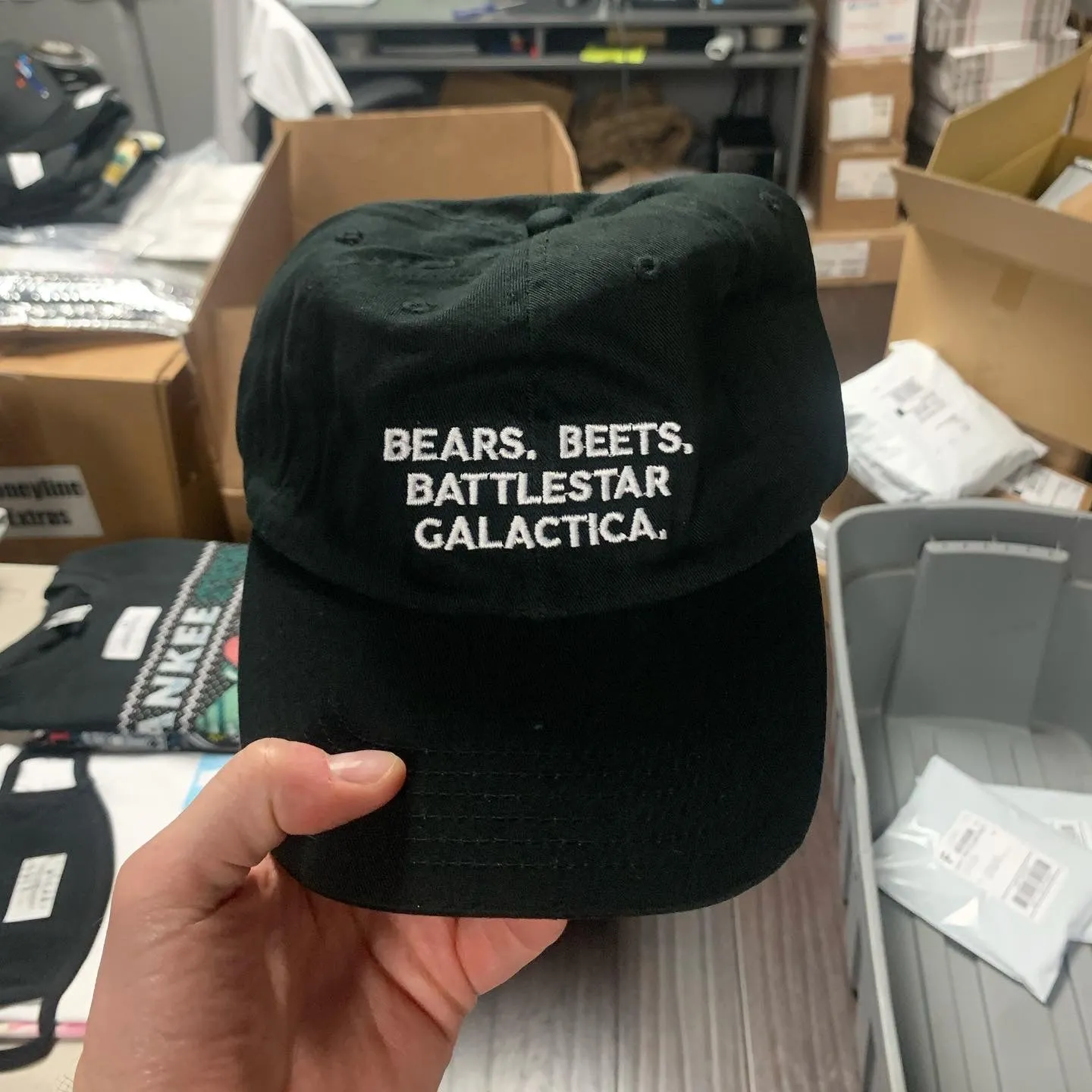 Bears, Beats, BSG - Classic Dad Hat Black