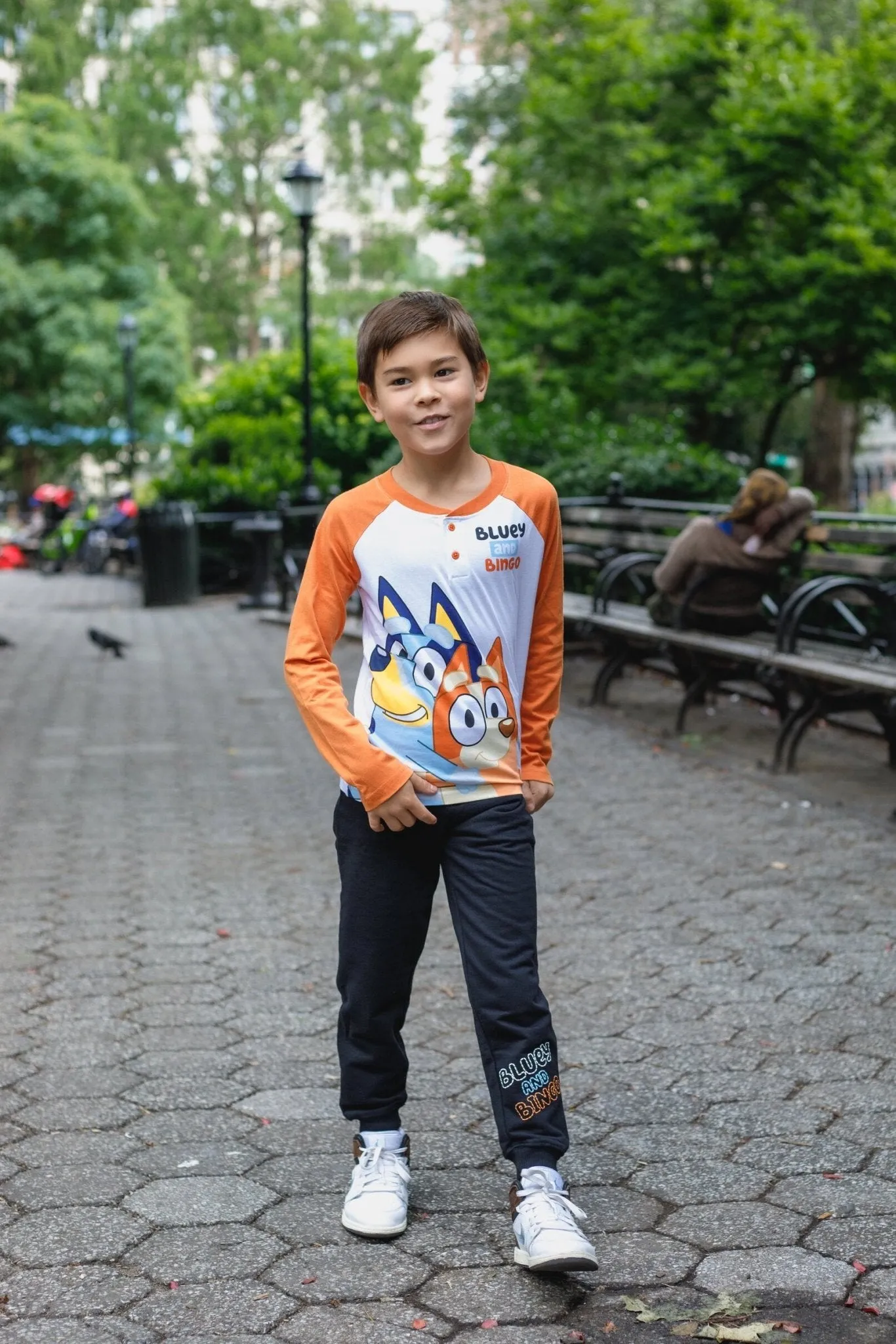 Bluey Henley T-Shirt and French Terry Pants