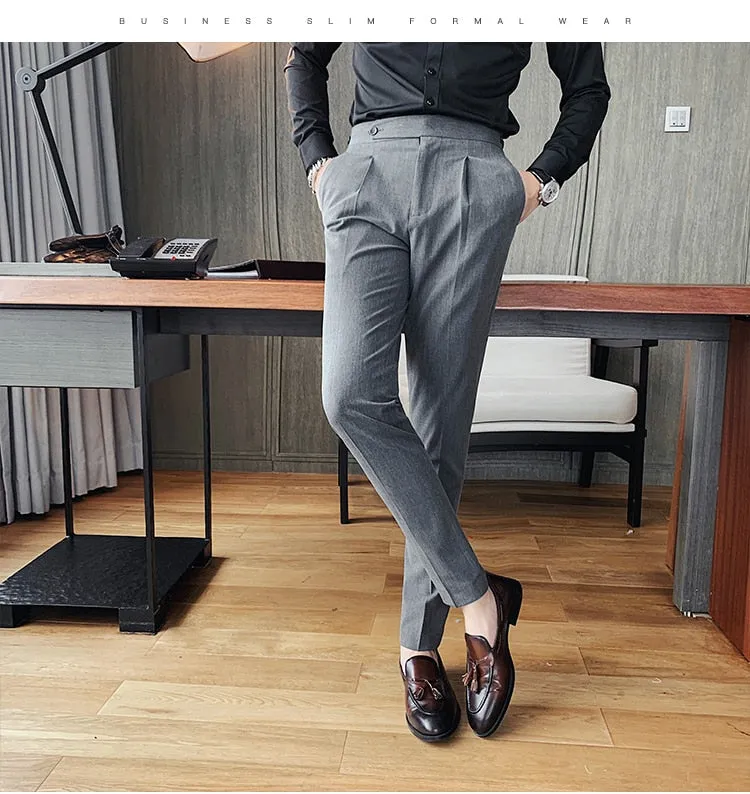 British Formal Men Dress Pant