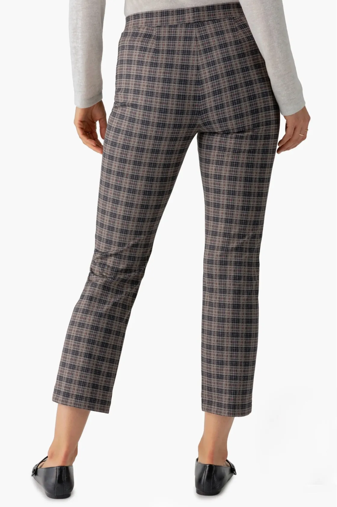 Carnaby Kick Crop Plaid Leggings
