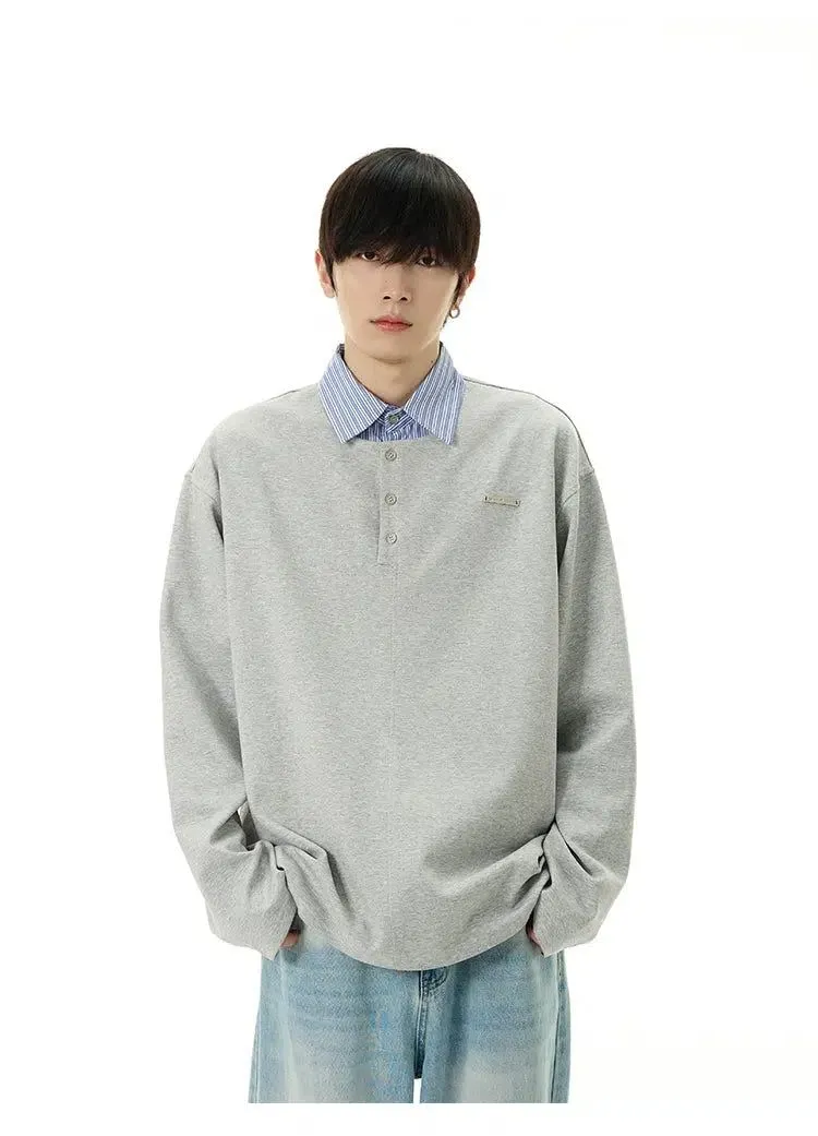 Casual Plaid Collared Polo