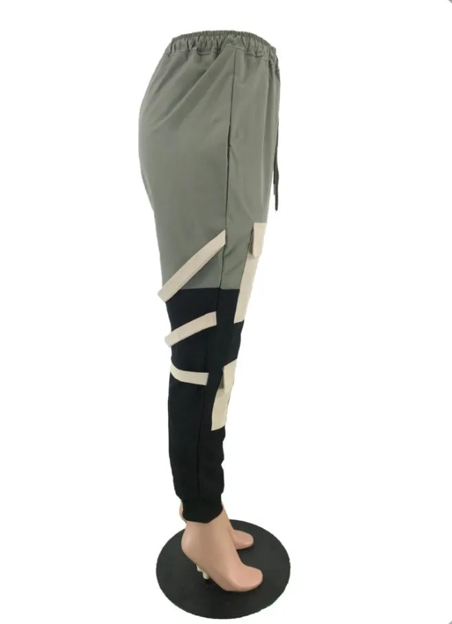Casual Trousers Pocket Long Cargo Pants