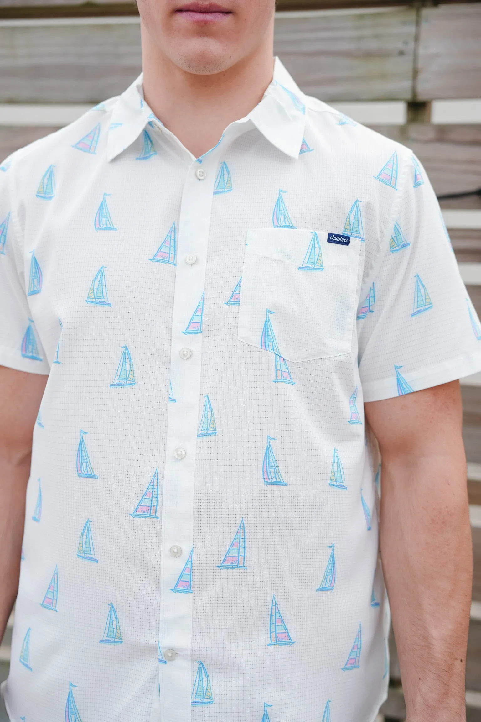 Chubbies The Come Sail With Me Friday Shirt