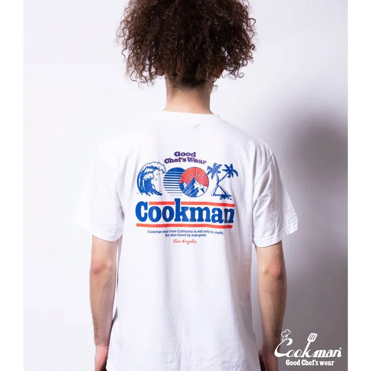 Cookman T-shirts - Wind : White