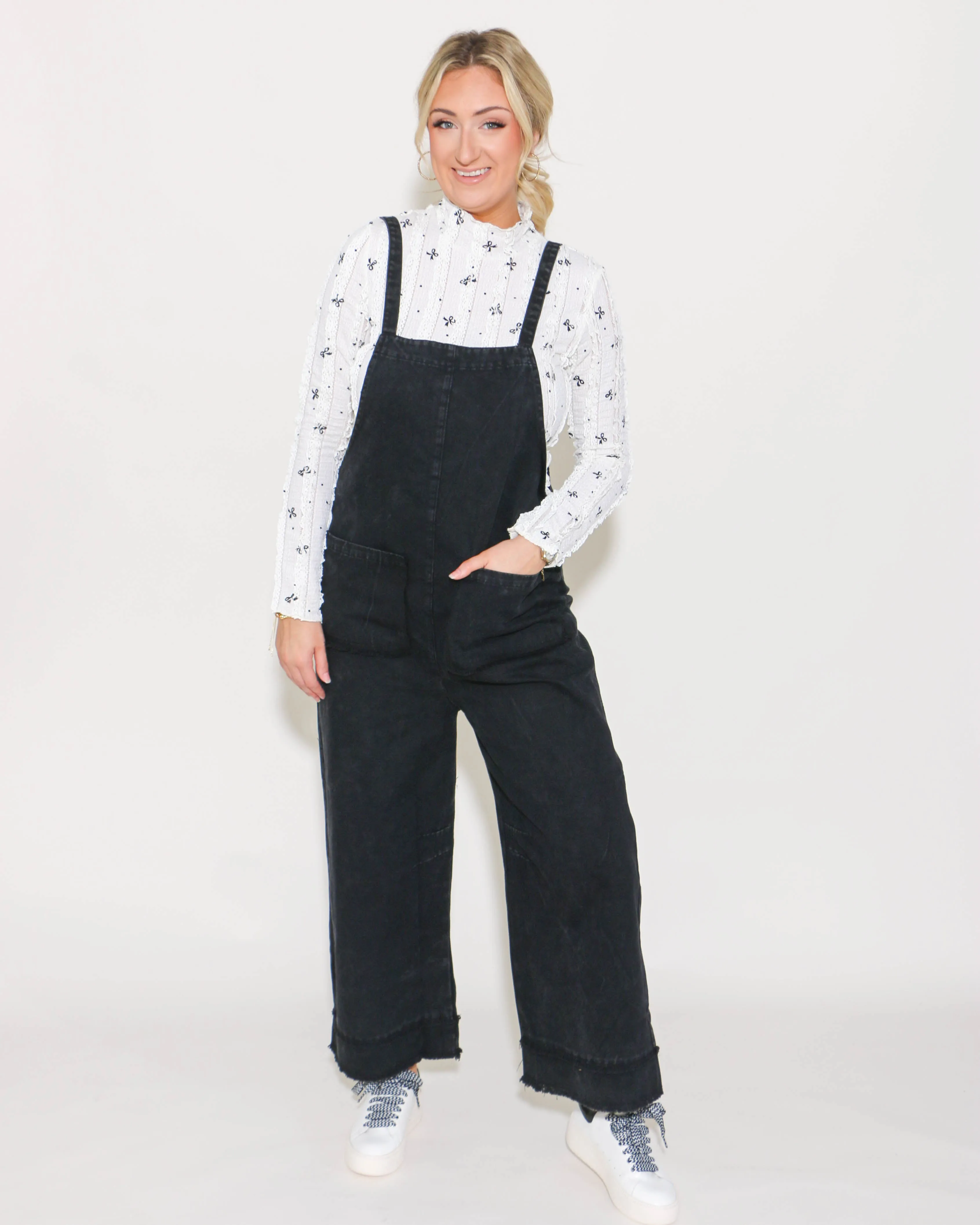 Cream Fitted Bow Top