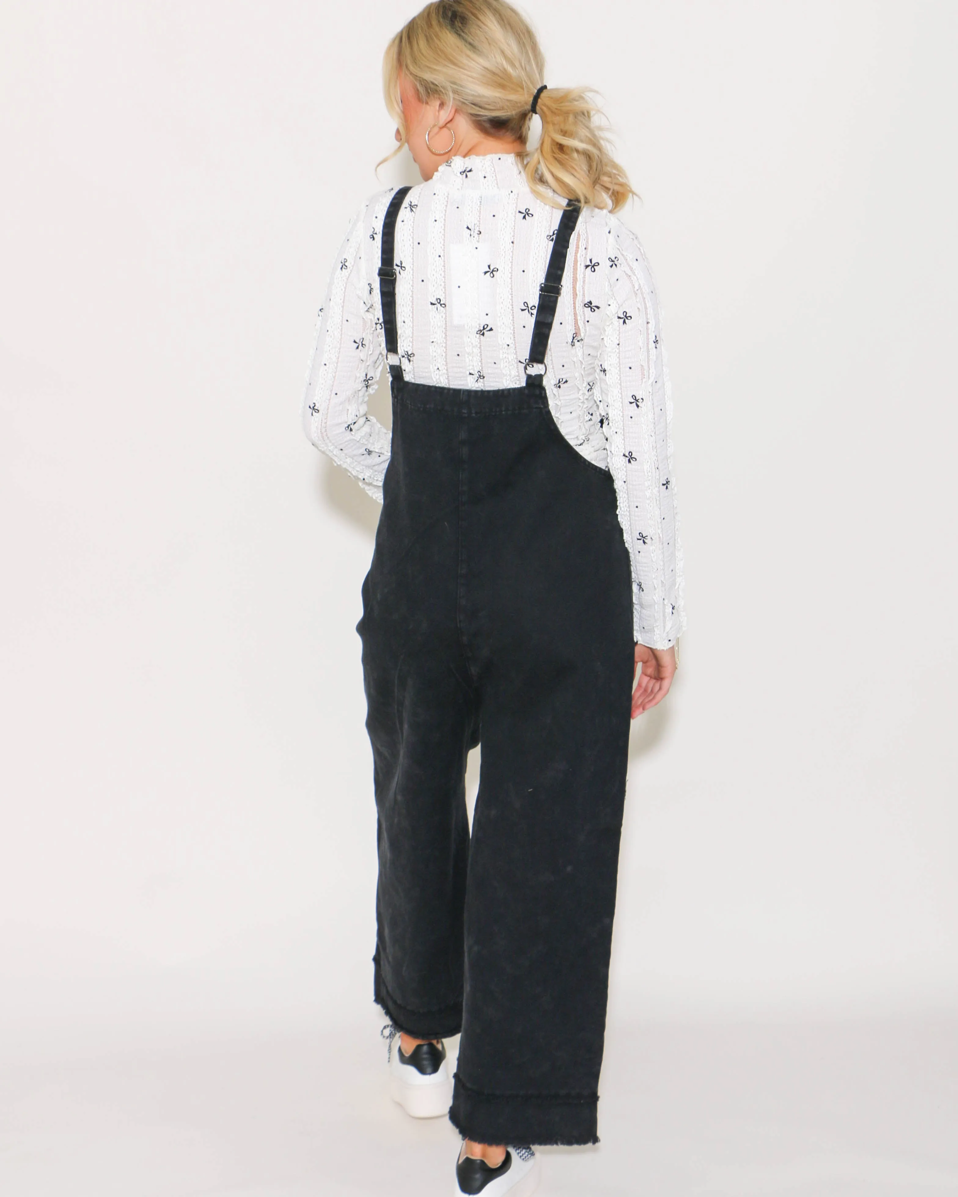 Cream Fitted Bow Top