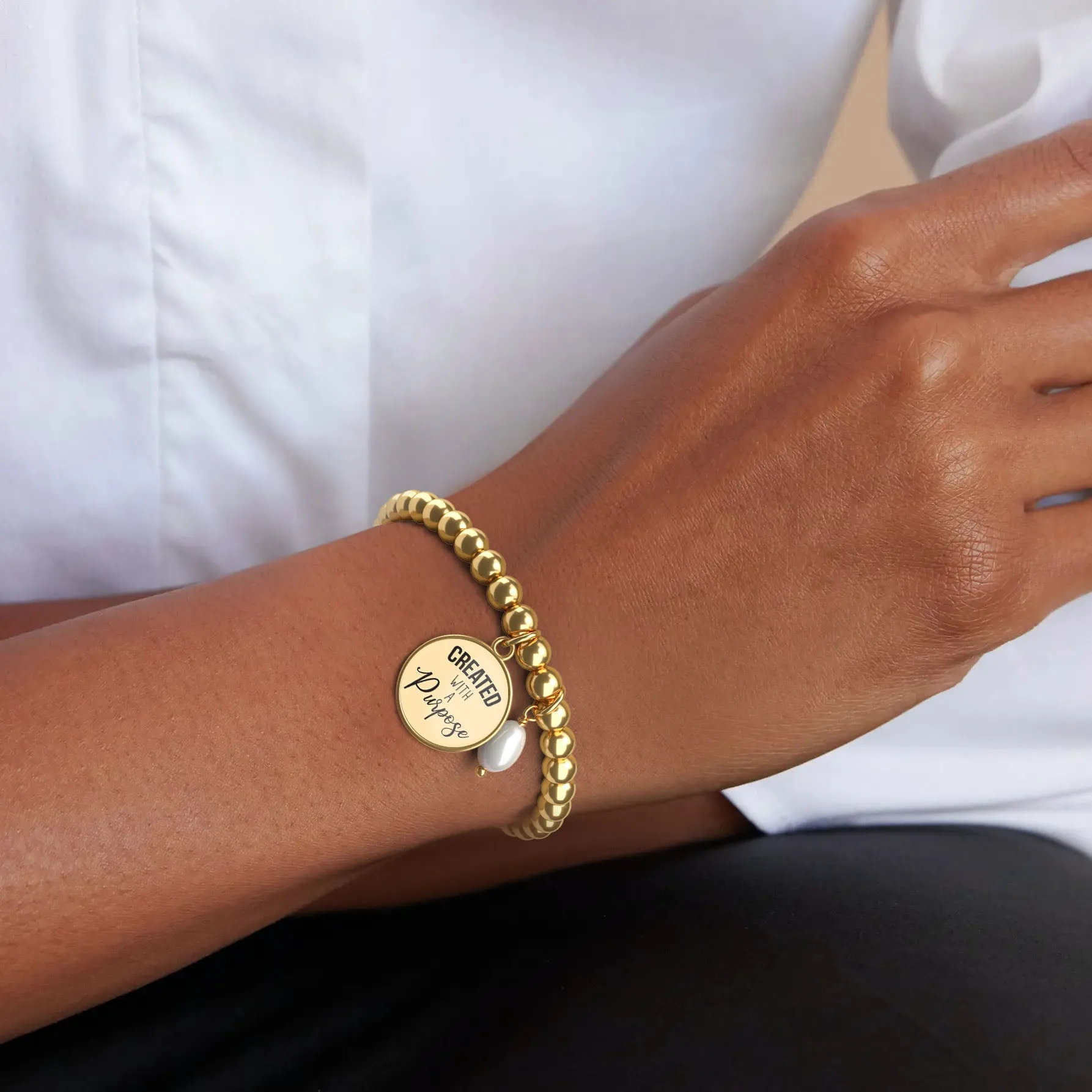 Created With Purpose - Beaded Bracelet