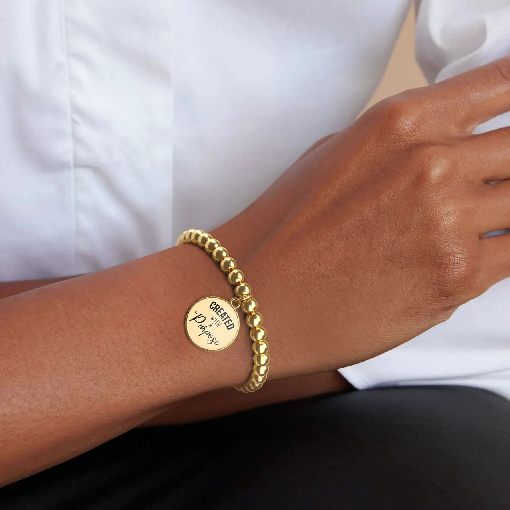 Created With Purpose - Beaded Bracelet