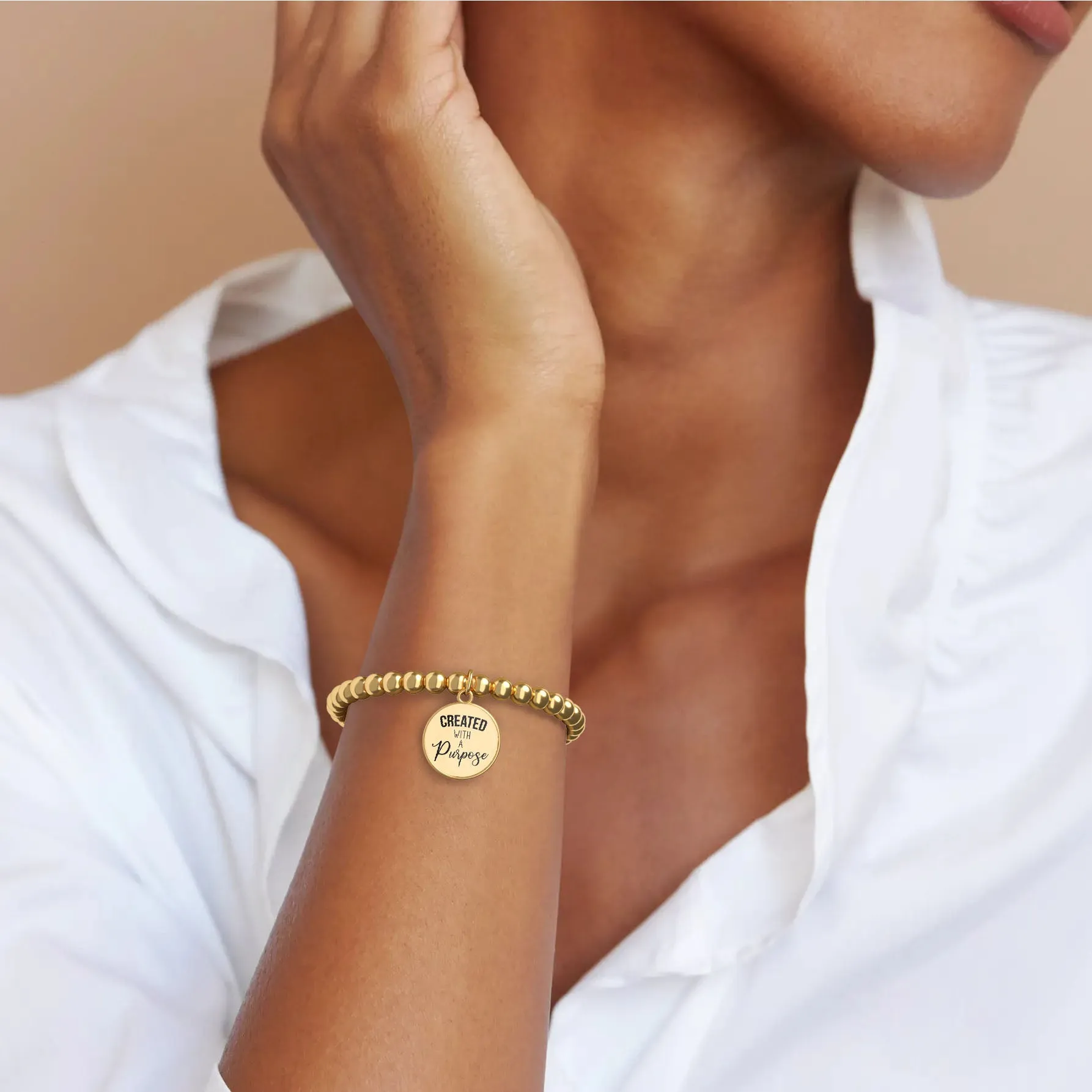 Created With Purpose - Beaded Bracelet
