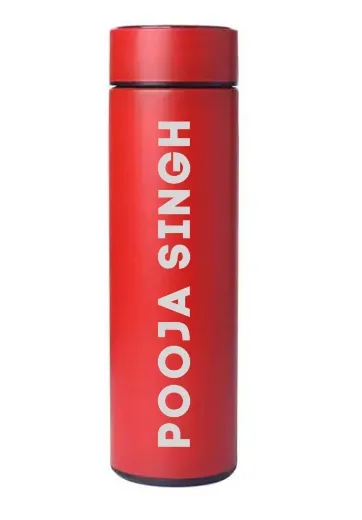 Custom Thermos Flask for Tea Coffee Travel Hot and Cold Drinks With Temperature Display