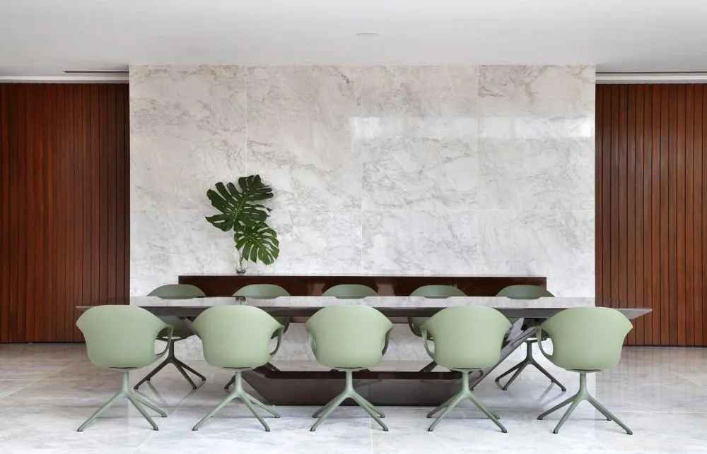 ELEPHANT Swivel Trestle Chair - Polyurethane Seat