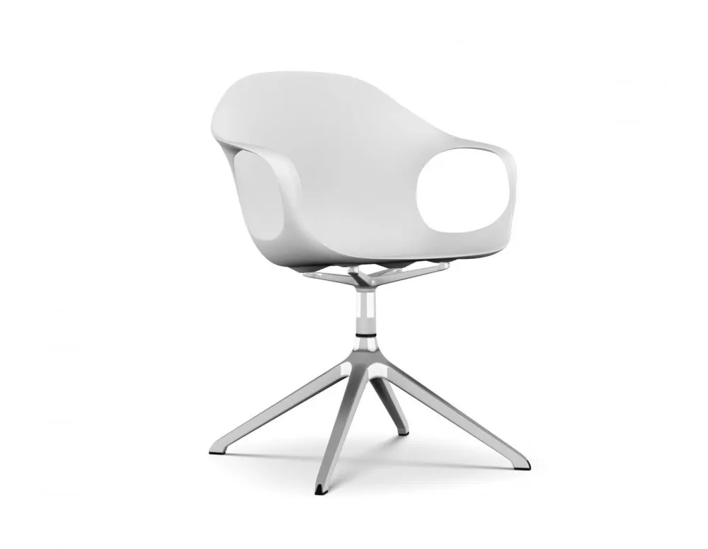 ELEPHANT Swivel Trestle Chair - Polyurethane Seat