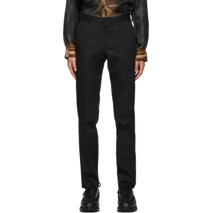 Ermenegildo Zegna Black Casual Trousers