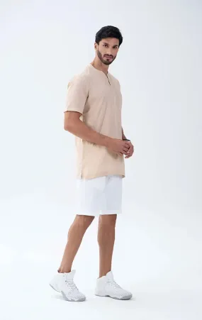Gauzy Men's Summer Casual Cotton Top 005