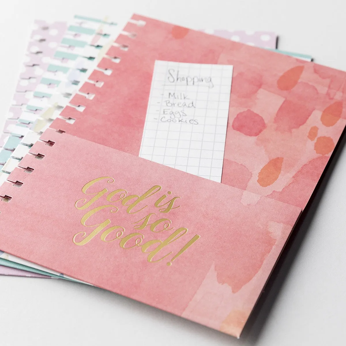 God Is So Good - Agenda Planner Pocket Inserts, Set of 4
