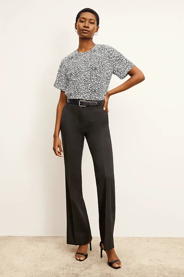 Horton Pant - Washable Wool Twill :: Black