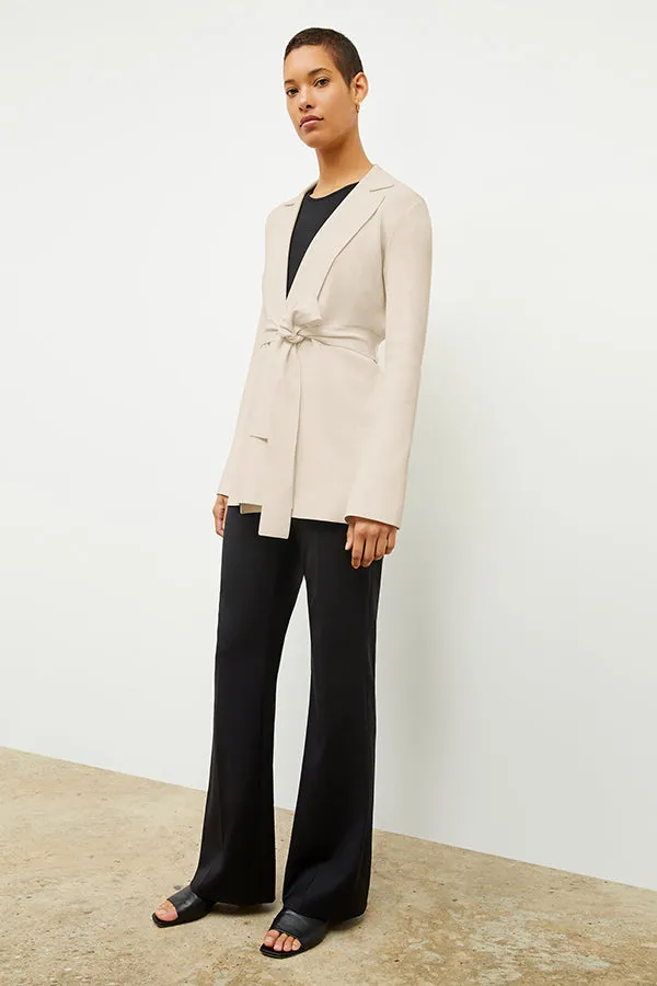 Horton Pant - Washable Wool Twill :: Black