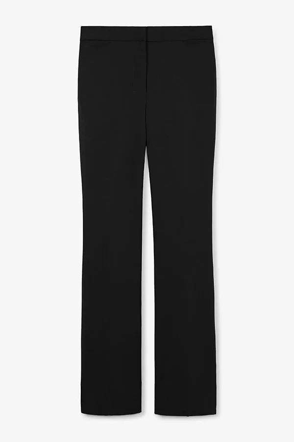 Horton Pant - Washable Wool Twill :: Black