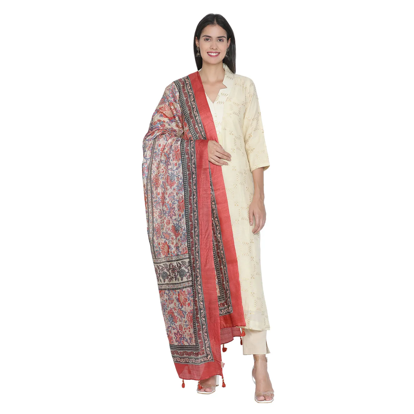 Lemon Design Unstitched Suit Co-ords Set
