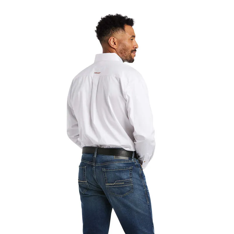 Men's Ariat Solid Twill Classic Fit Shirt - 10000502/10000503