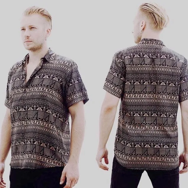 Mens Shirts Short Sleeve