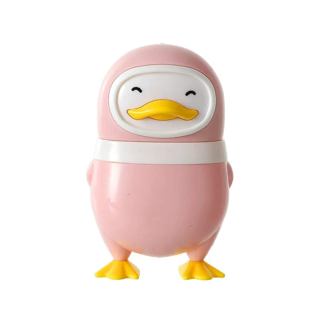 Optimized Title: MINISO Penguin-Shaped Sharpener with Built-in Eraser