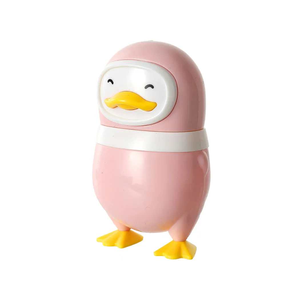 Optimized Title: MINISO Penguin-Shaped Sharpener with Built-in Eraser