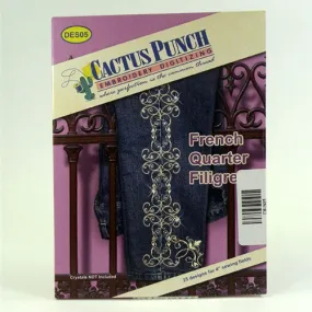 Nouveau Borders Embroidery CD by Cactus Punch