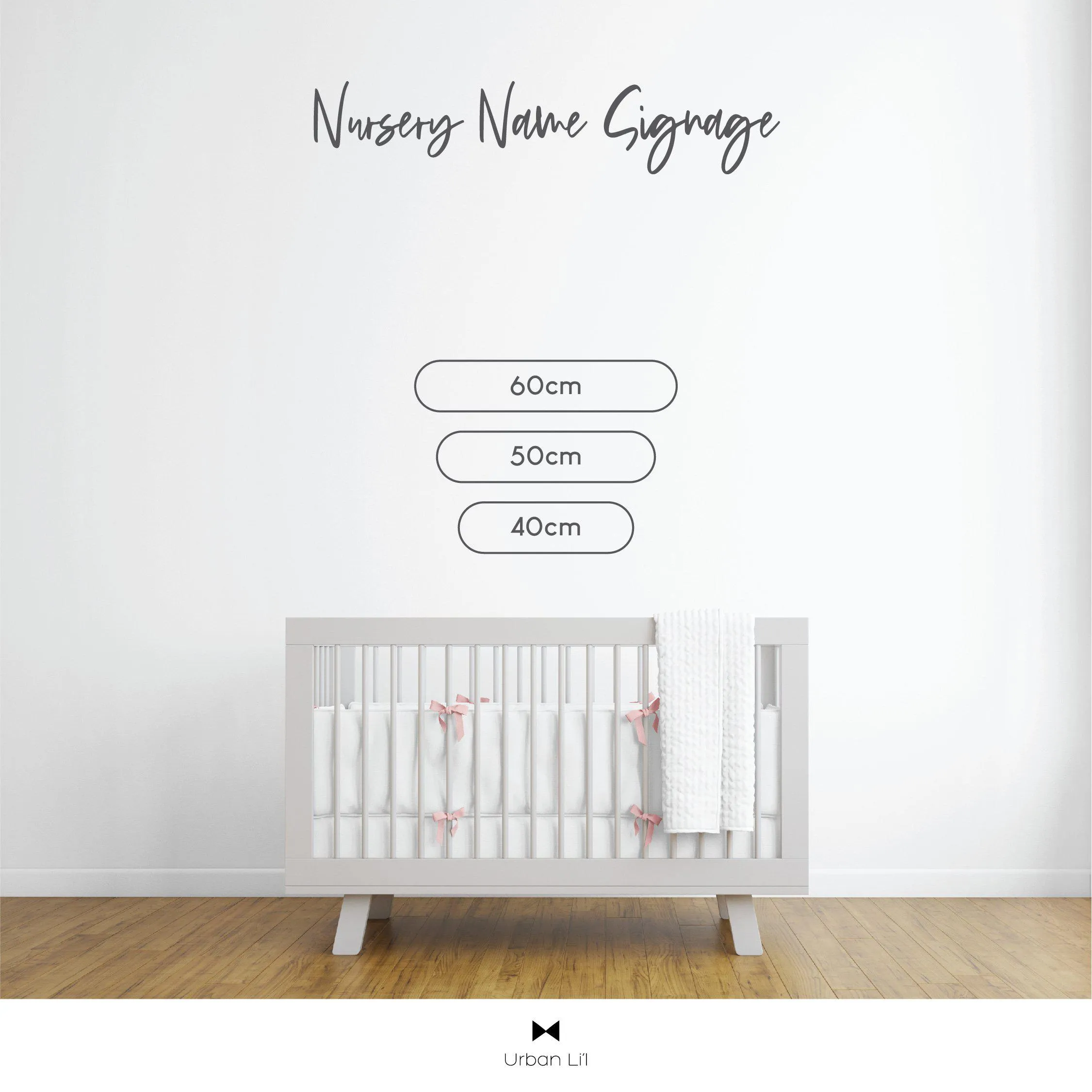 Nursery Name Signage