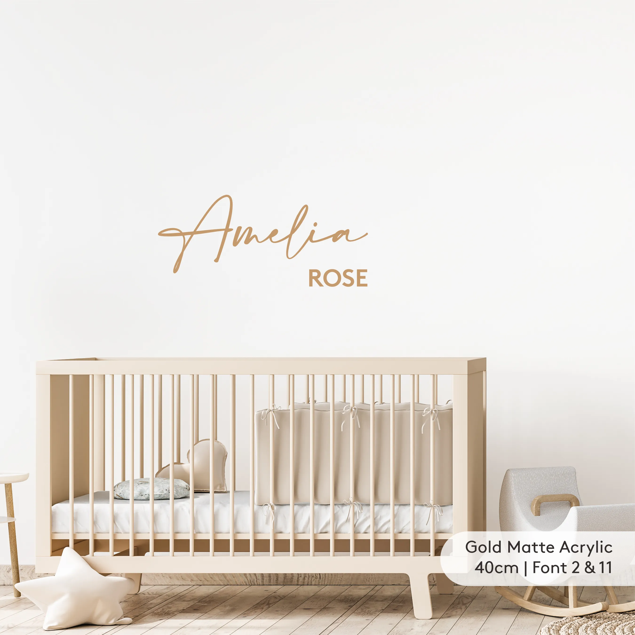 Nursery Name Signage