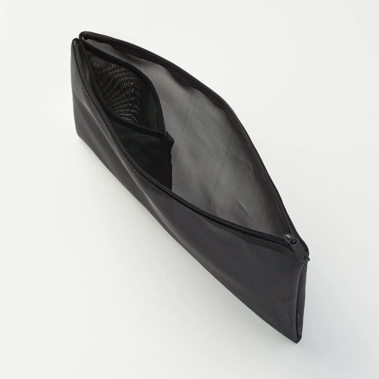 Nylon Mesh Pouch With Pocket - A5