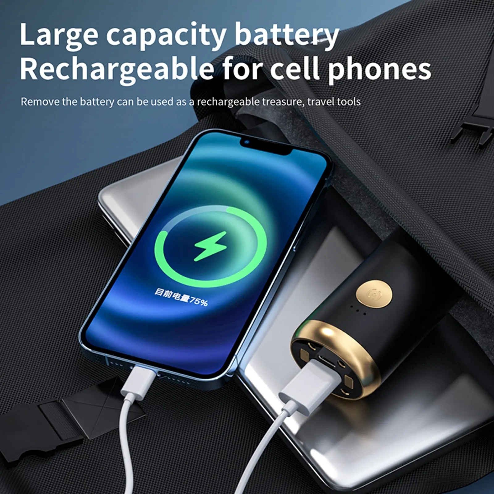 P9 Separate Car Vacuum Cleaner 4000mah Wireless Handheld Mini