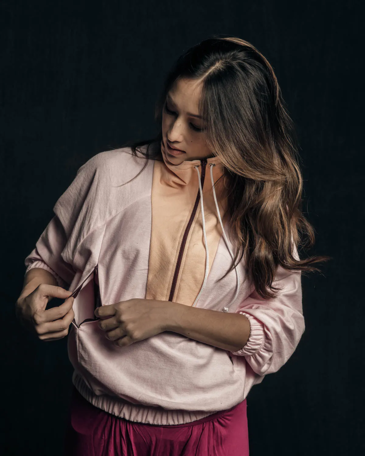 Peek A Boob Sweater - Limited Edition - Candy Cane