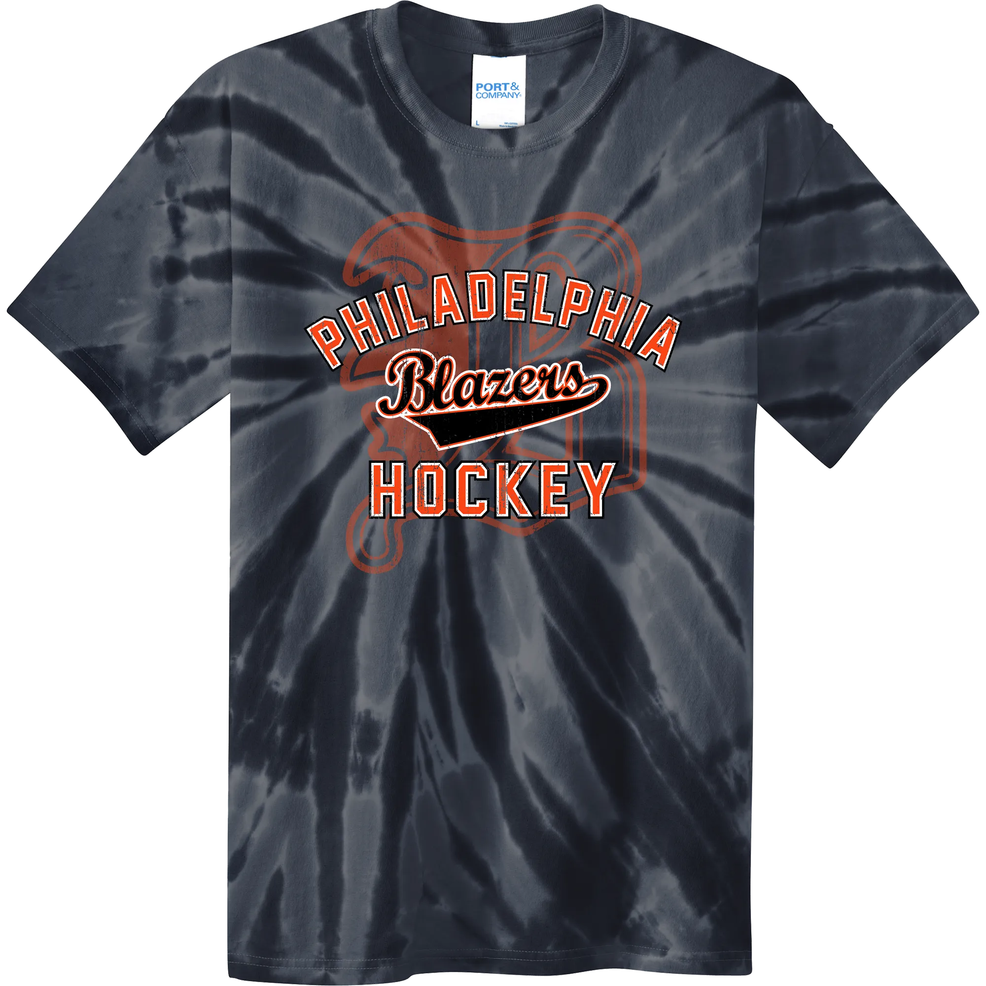 Philadelphia Blazers Youth Tie-Dye Tee