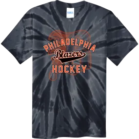 Philadelphia Blazers Youth Tie-Dye Tee