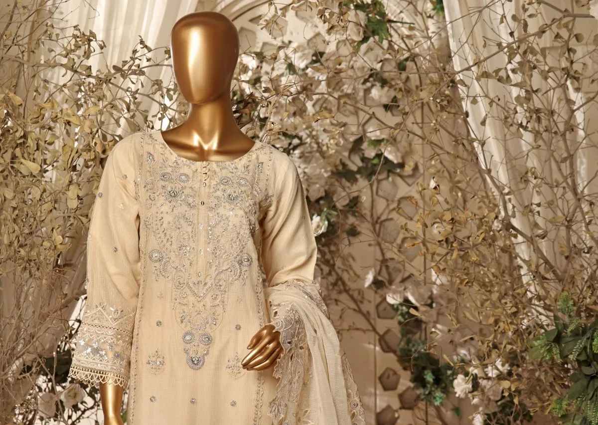 Sada Bahar Embellished Net Party Wear Suit SBA84