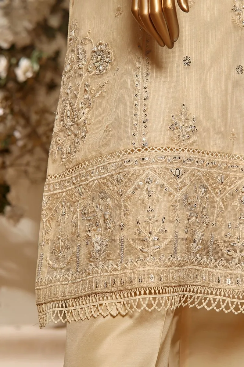 Sada Bahar Embellished Net Party Wear Suit SBA84