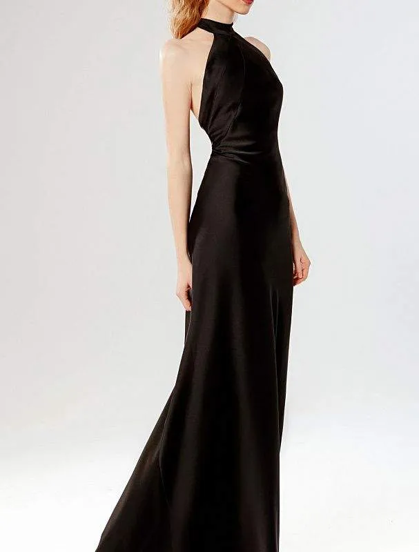 Shealth Black Evening Dress