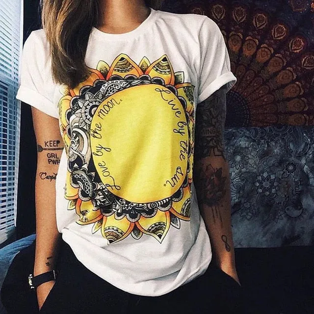 Shirts Cactus Print Blouse