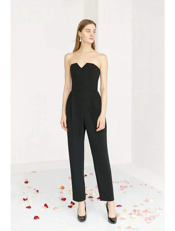 Slaze Black Evening Dress