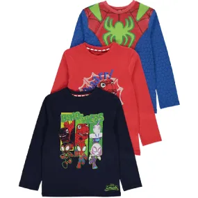 SPIDERMAN Spidey Dinosaur 3pk T-Shirts